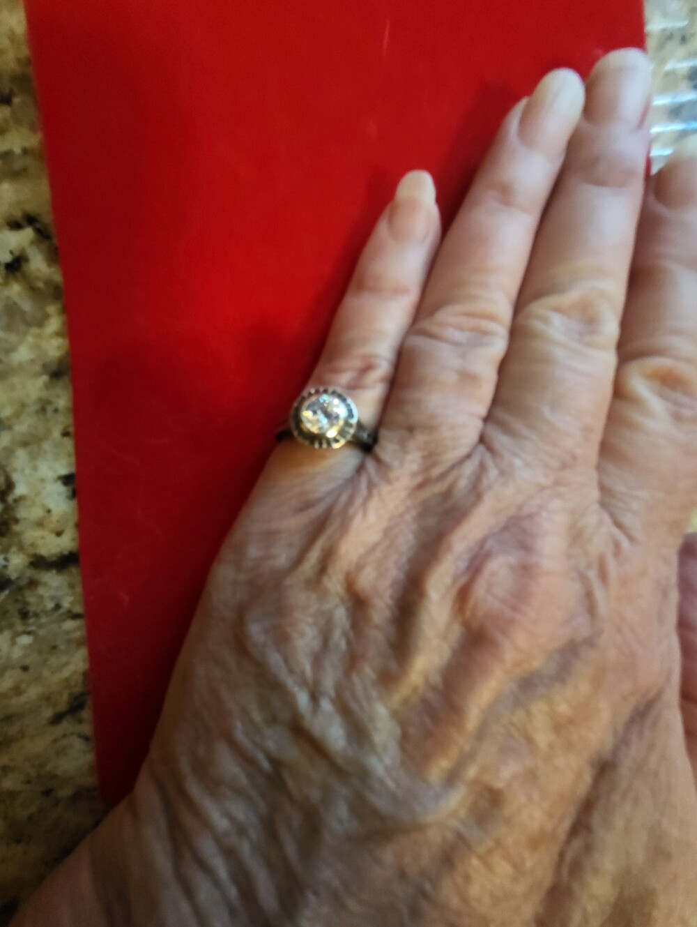 FINAL PRICE Silpada Sterling Size 6 Clear Stone Halo Ring - Women's  Jewelry - Picture 2 of 10